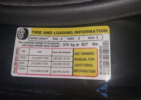 2017 Ford Focus Sel из США, поврежденный, VIN 1FADP3H27HL282738